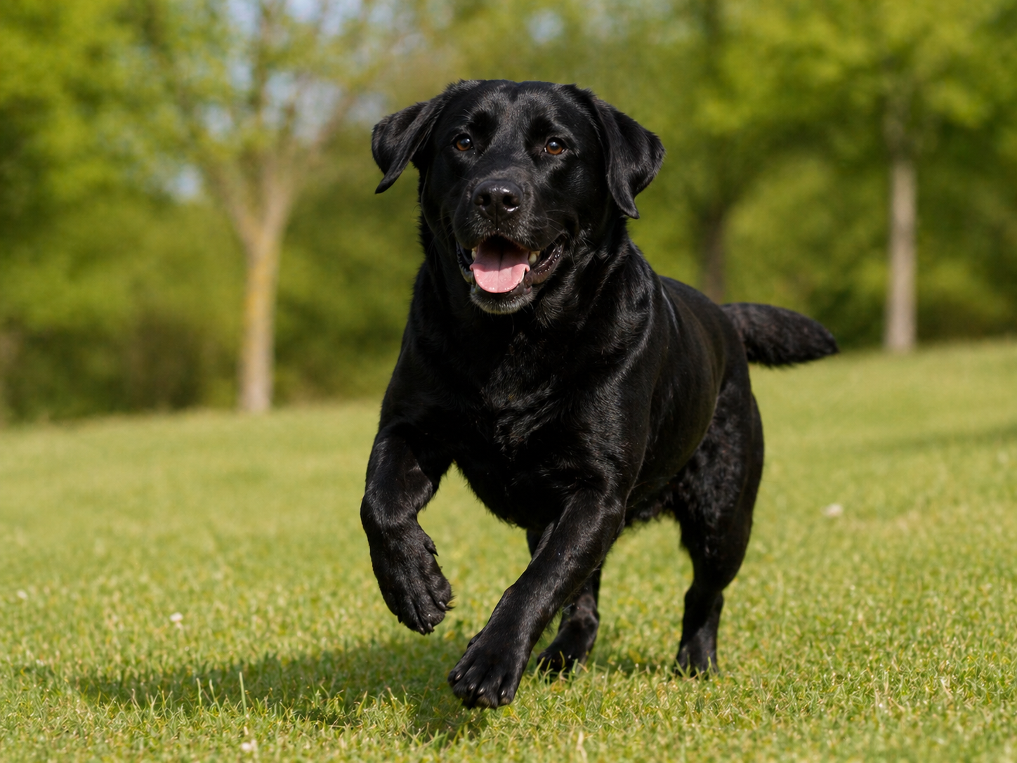 Vet with dog in clinic, follow-up complete